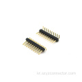 1.0mm 핀 헤더 단일 행 10P